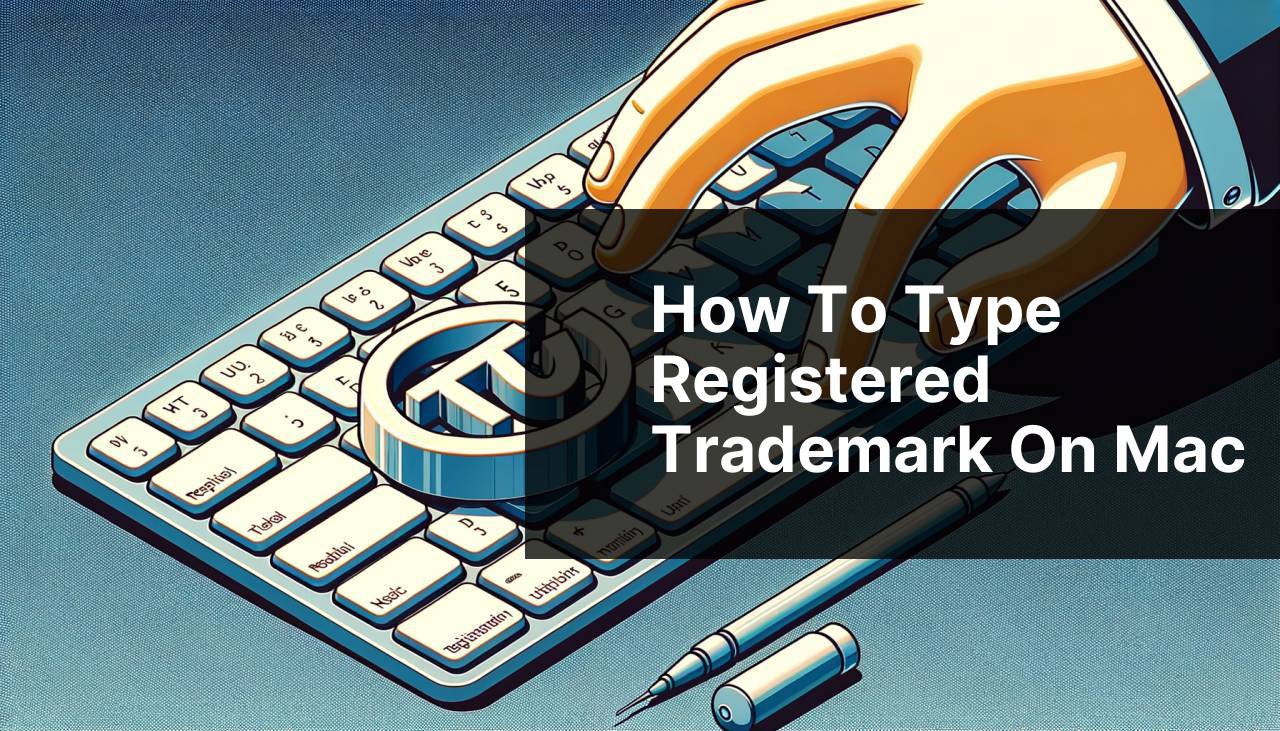 how to type registered trademark on mac