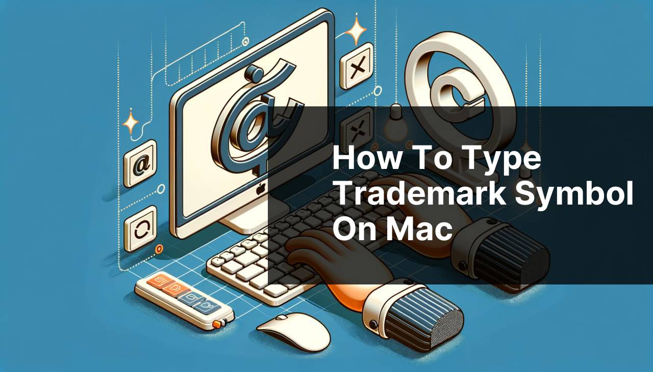 how to type trademark symbol on mac