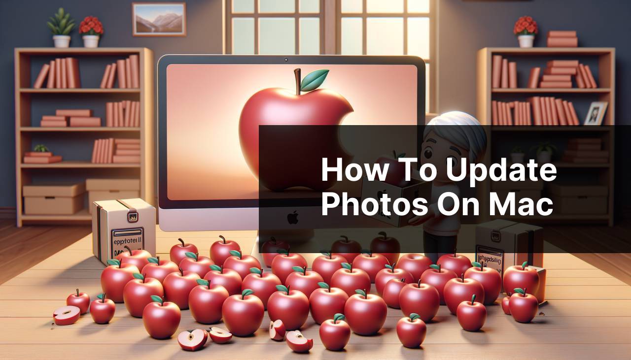 how to update photos on mac