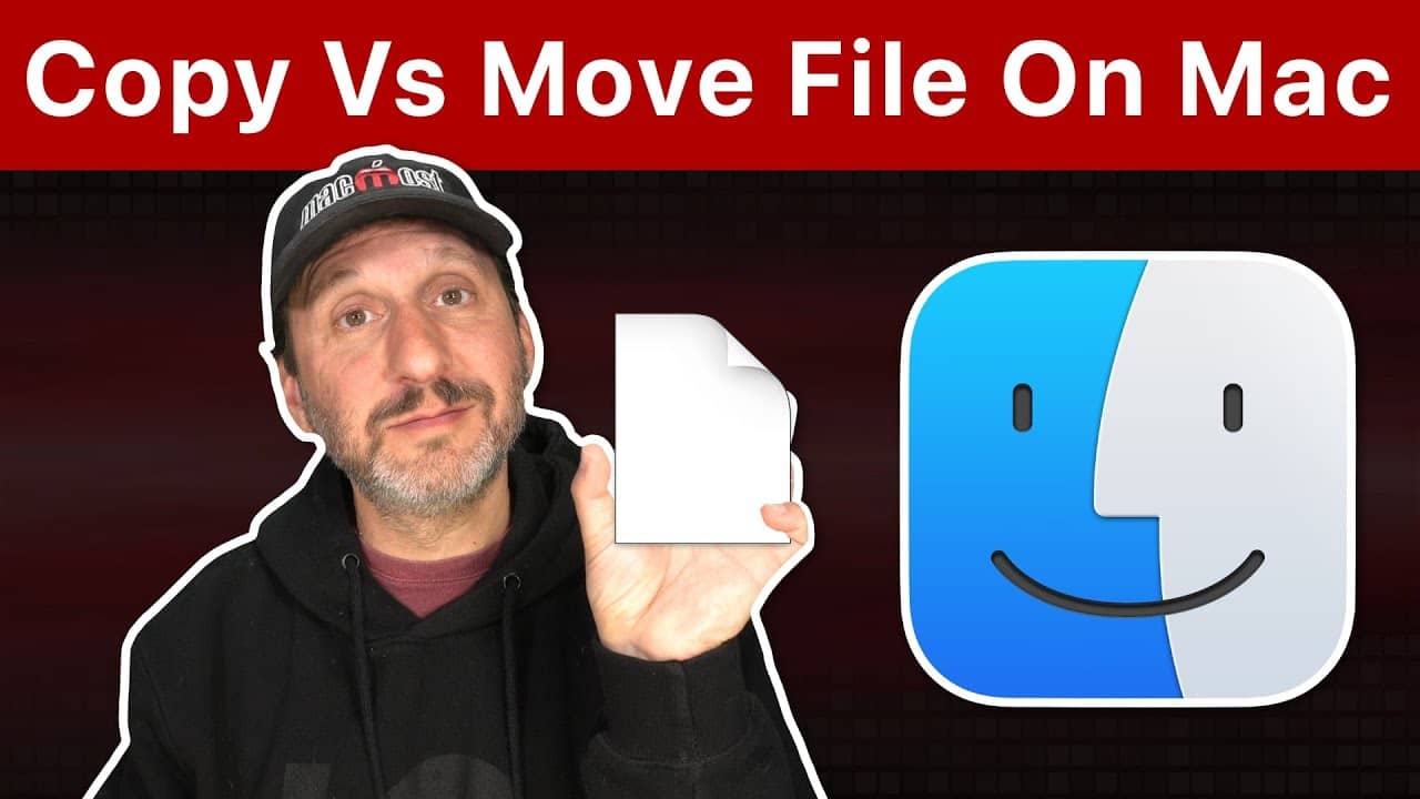 Mac File Management: Move vs Copy Files