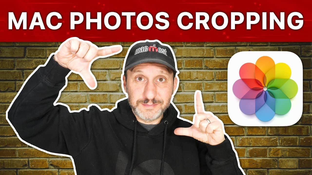 Master Photo Cropping with Mac Photos