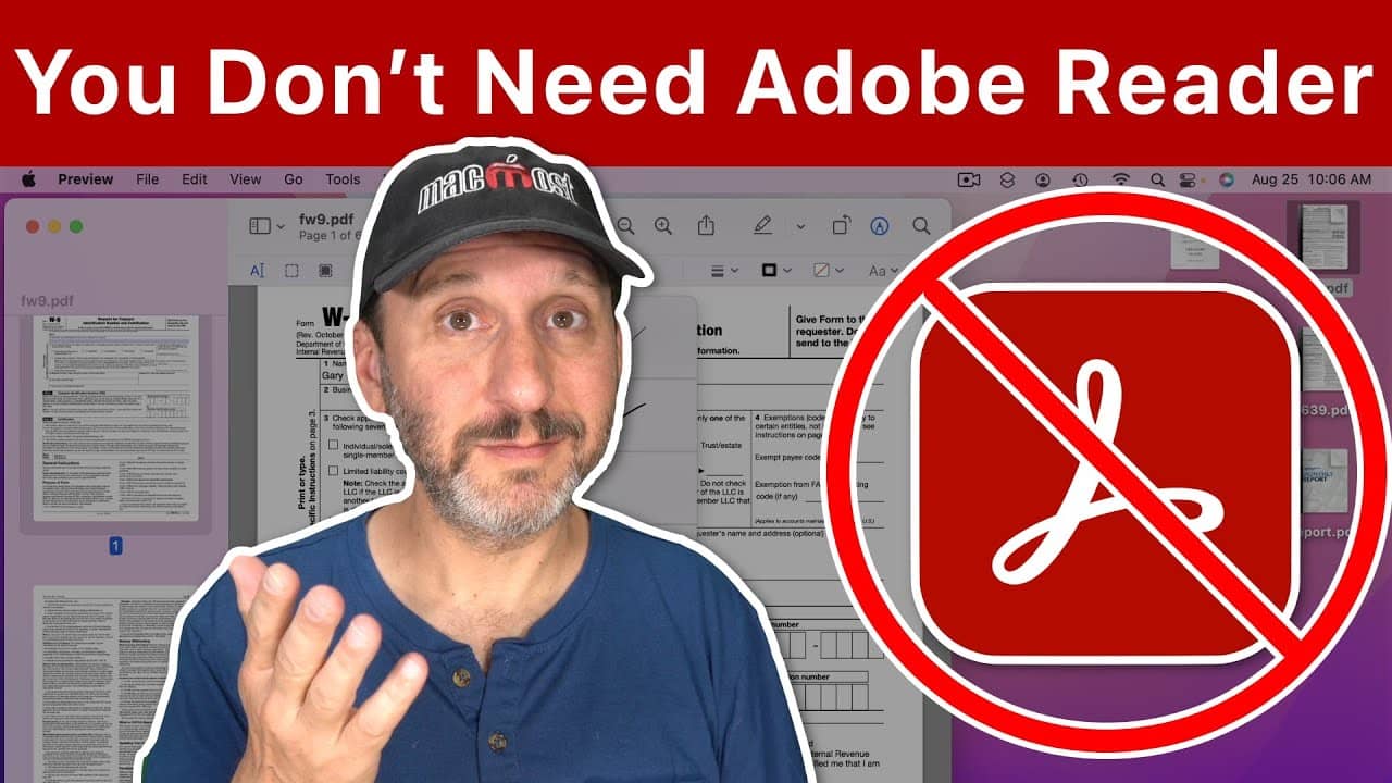 mac Users: Handy Guide to Using Preview Instead of Adobe Reader