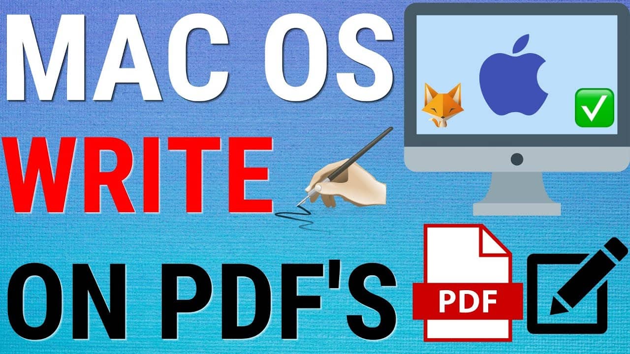 Writing Text on PDFs on Mac: Detailed Steps
