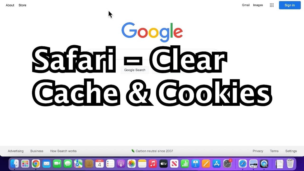 Safari: Clearing Cookies & Cache - Stepwise Guide