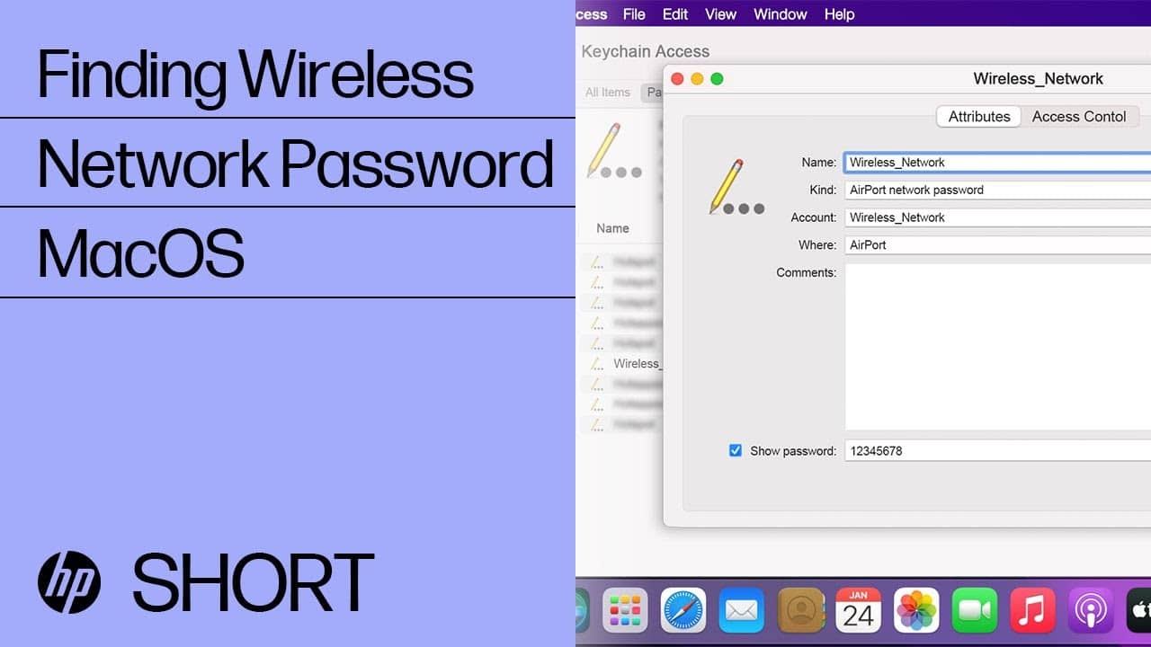 Easy Wi-Fi Password Retrieval on MacOS
