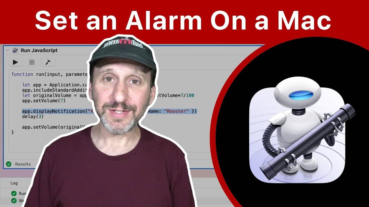 Mac's Automator: Alarm Clock Making Guide