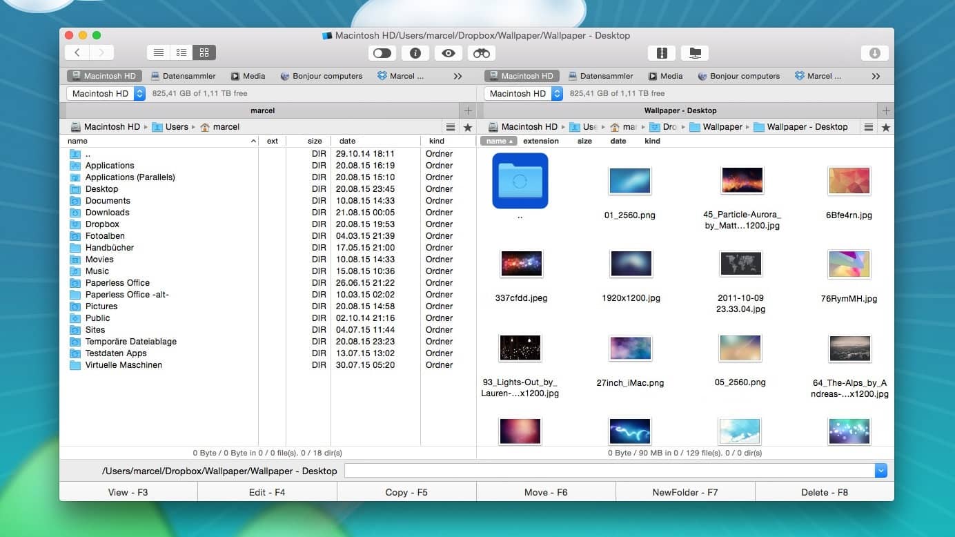 How to transfer iPhone files on Mac using Commander One