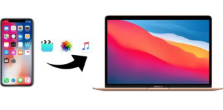 Como transferir ficheiros entre o Mac e o iOS