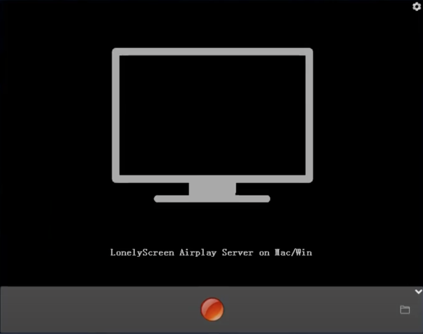 WindowsでのLonelyScreen
