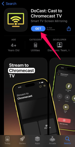 Download DoCast on iPhone from the App Store